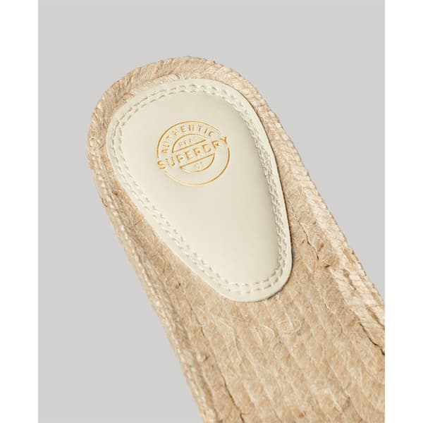 Superdry Canv Overlay Espadriller Gylden EU 37 Kvinde