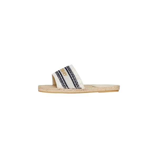 Superdry Canv Overlay Espadriller Gylden EU 37 Kvinde