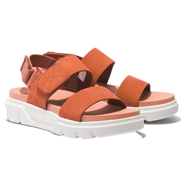 Timberland Greyfield 2 Strap Sandaler Orange EU 37 Kvinna