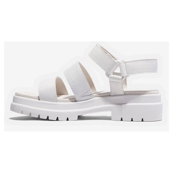 Timberland London Vibe 3 Strap Sandaler Vit EU 38 1/2 Kvinna