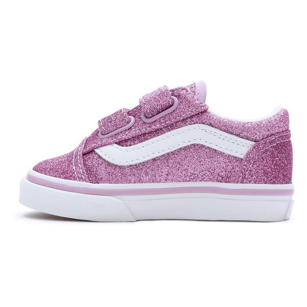 Vans Old Skool V Småbarnsskor Rosa EU 17 Pojke