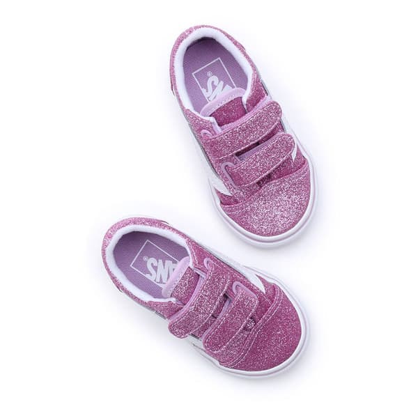 Vans Old Skool V Småbarnsskor Rosa EU 17 Pojke