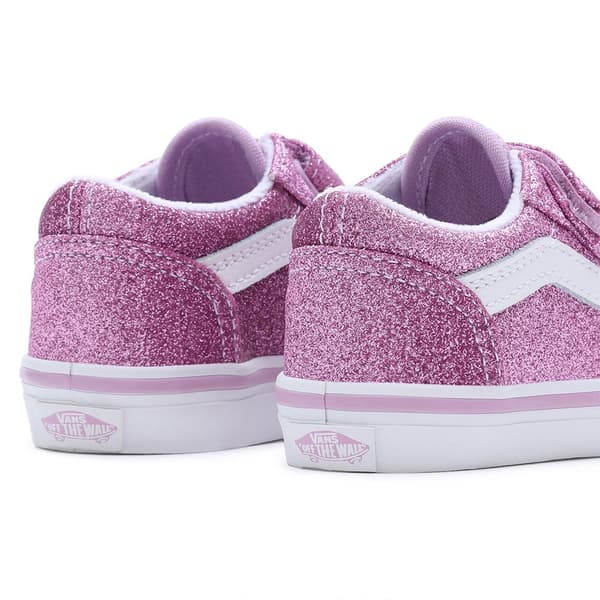 Vans Old Skool V Småbarnsskor Rosa EU 17 Pojke