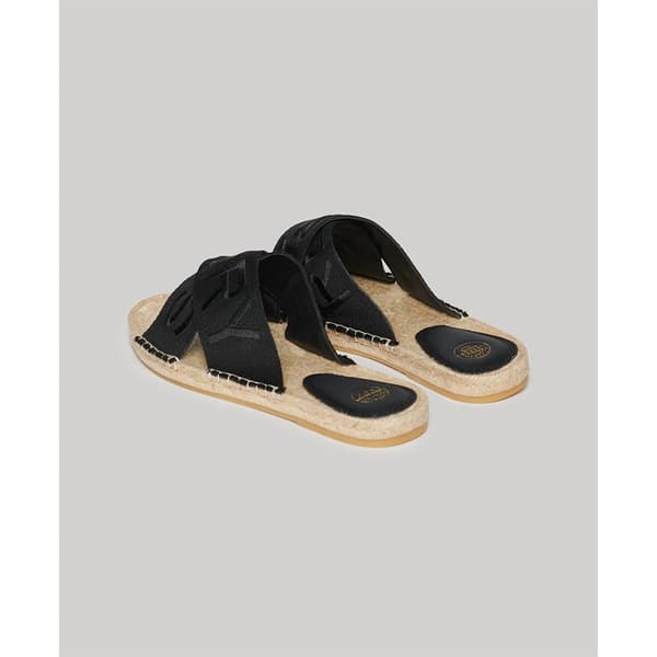 Superdry Cross Strap Espadriller Svart EU 39 Kvinna