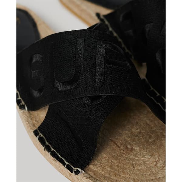 Superdry Cross Strap Espadriller Svart EU 39 Kvinna