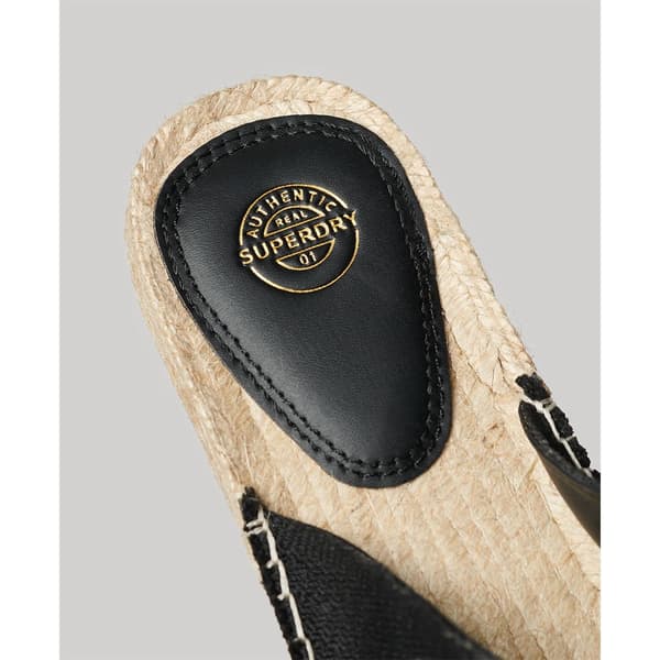 Superdry Cross Strap Espadriller Svart EU 39 Kvinna