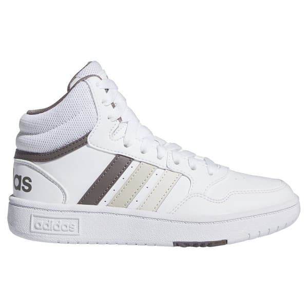 Adidas Hoops 3.0 Mid Skor Vit EU 31 1/2 Pojke