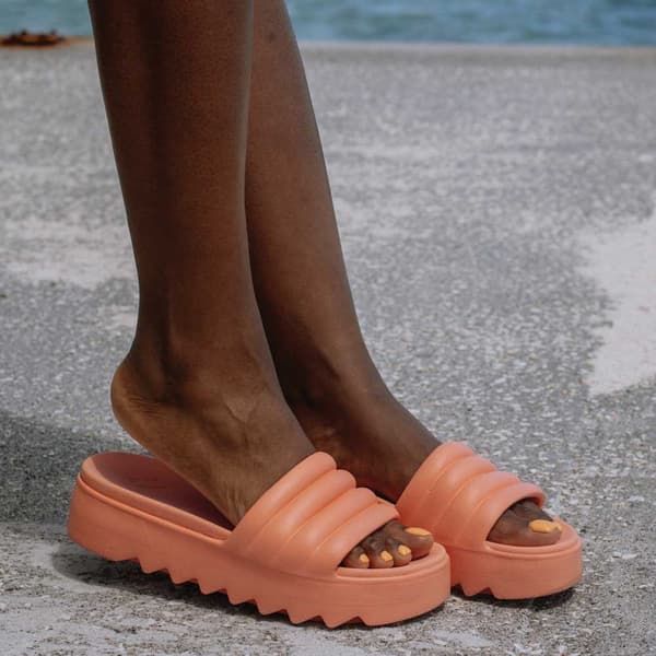 Cougar Shoes Pool Party Eva Tofflor Orange EU 40 Kvinna