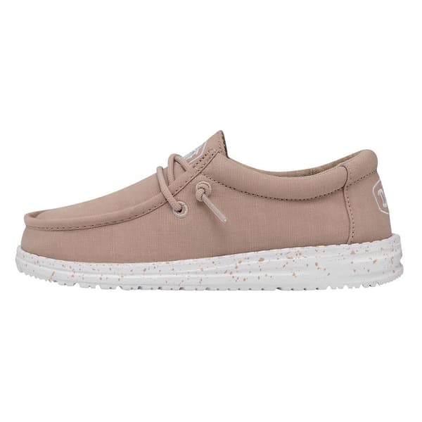 Hey Dude Wally Slub Canvas Skor Brun EU 32 Pojke