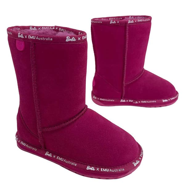Emu Australia Barbie Wallaby Lo Støvler Rosa EU 25-26 Dreng