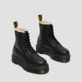 Miniatyrbild 3 av 3: Dr Martens Jadon Faux Fur Lined Platform Stövlar Svart EU 38 Man