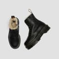 Miniatyrbild 2 av 3: Dr Martens Jadon Faux Fur Lined Platform Stövlar Svart EU 38 Man