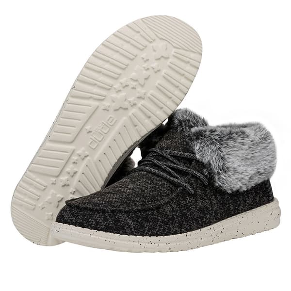 Hey Dude Wendy Fold Skor Svart EU 38 Kvinna