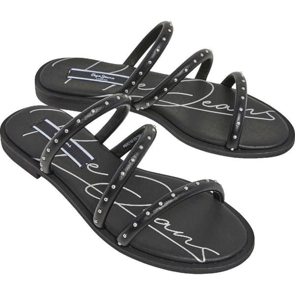 Pepe Jeans Hayes Park Sandaler Svart EU 37 Kvinna