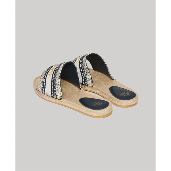 Superdry Canv Overlay Espadriller Blå EU 40 Kvinna