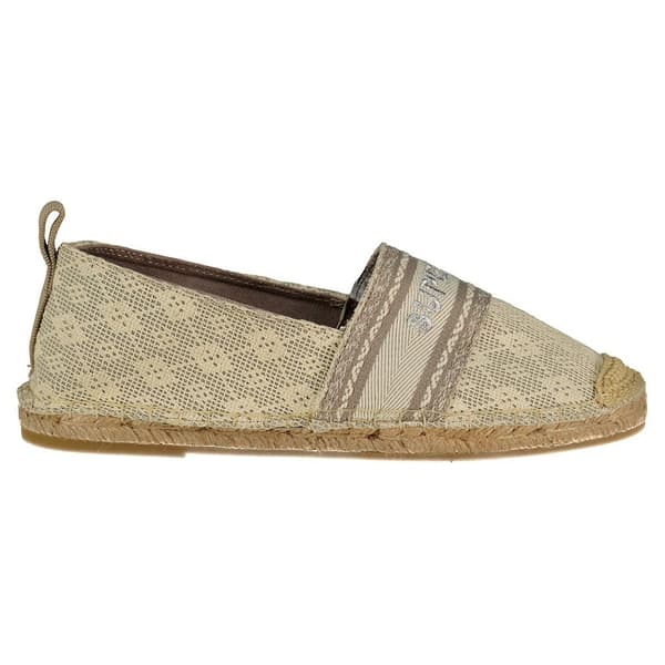 Superdry Canvas Overlay Espadriller Grå EU 40 Kvinna
