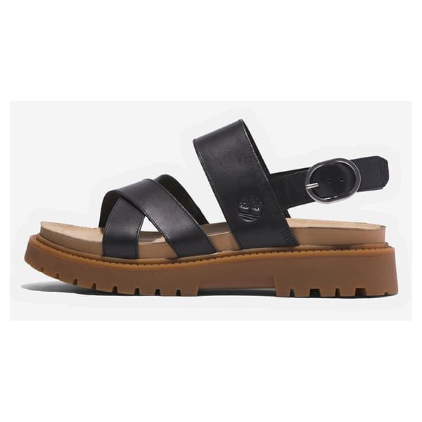 Timberland Clairemont Way Cross Strap Sandaler Brun EU 39 Kvinna