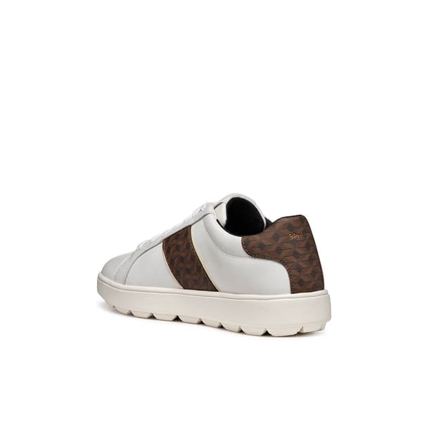 Geox D Spherica Ecub-1 A Skor Vit EU 36 Kvinna