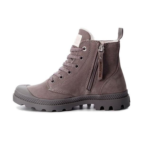 Palladium Pampa Hi Zip Wl Støvler Grå EU 39 Kvinde