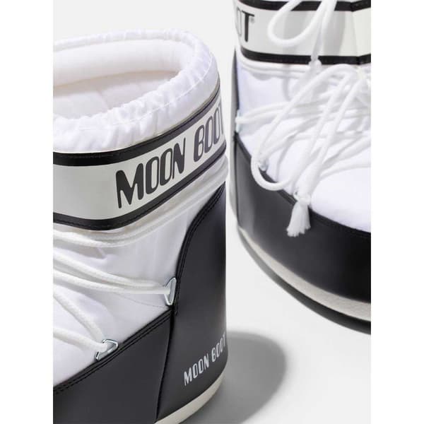 Moon Boot Icon Low Nylon Støvler Hvid,Sort EU 33-35 Mand