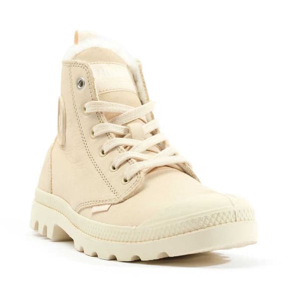 Palladium Pampa Hi Zip Wl Støvler Beige EU 38 Kvinde