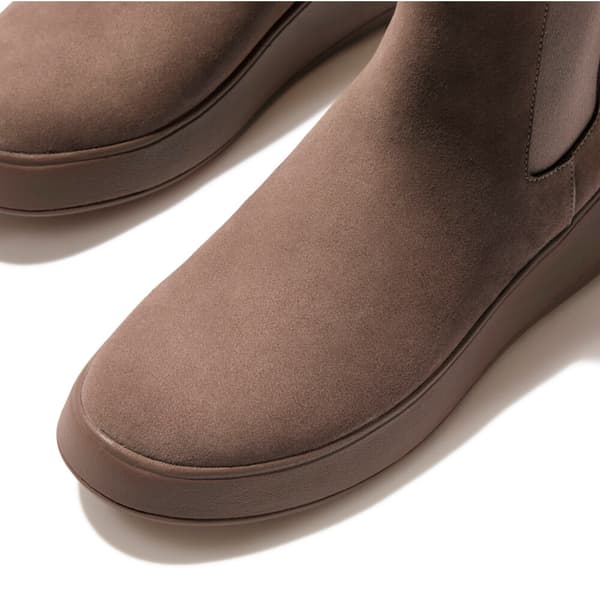 Fitflop F-mode Flatform Chelsea Saappaat Ruskea EU 40 Nainen