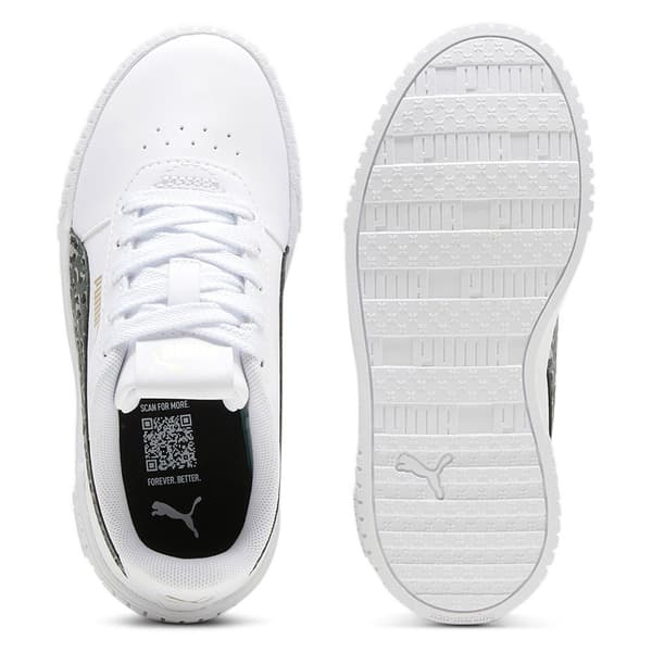 Puma Carina 2.0 Animal Update Ps Skor Vit EU 17 Pojke