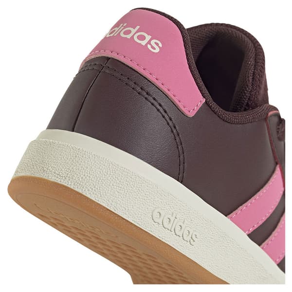 Adidas Grand Court Lifestyle Tennis Lace Up Lasten Lenkkarit Ruskea EU 35 1/2 Poika