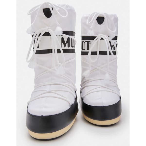 Moon Boot Icon Nylon Saappaat Valkoinen EU 45-47 Mies