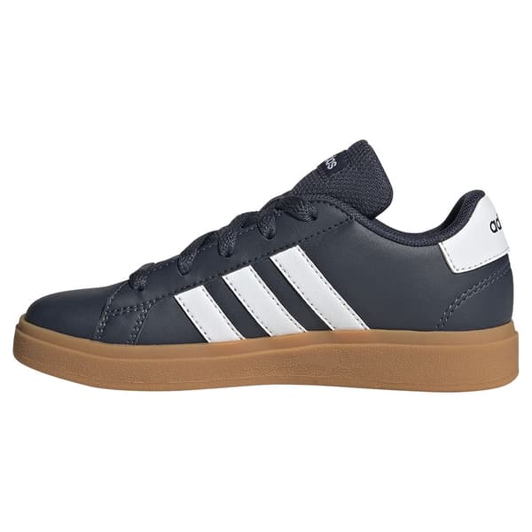 Adidas Grand Court Lifestyle Tennis Lace Up Barnskor Blå EU 36 Pojke
