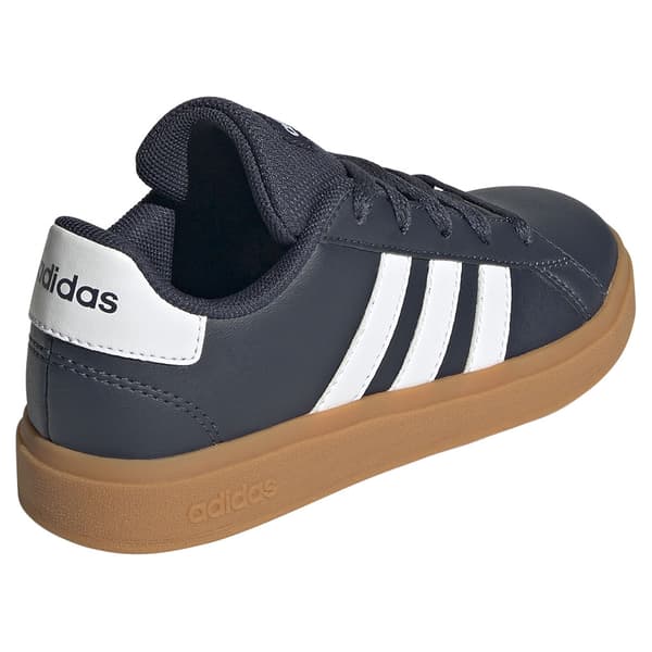Adidas Grand Court Lifestyle Tennis Lace Up Barnskor Blå EU 36 Pojke