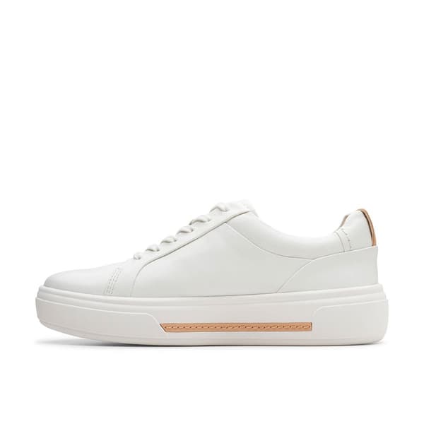 Clarks Shoes Hollyhock Walk Sko Hvid EU 39 Kvinde
