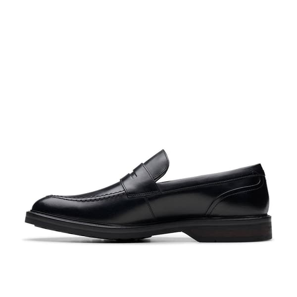 Clarks Shoes Aldwin Step Loafers Sort EU 43 Mand