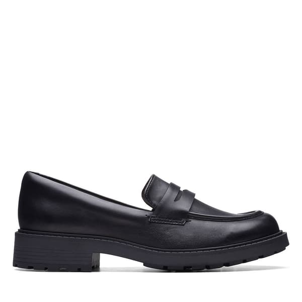 Clarks Shoes Orinoco2 Penny Loafers Sort EU 38 Kvinde