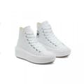 Miniatyrbillede 2 af 3: Kvinde Casual Sneakers Converse All Star Move Hvid - 37.5