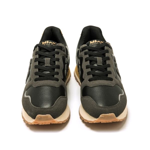 Herre sneakers Mustang Sady Pewter Abatany 84427 C56414 Sort - 41