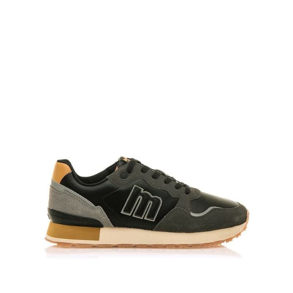 Herre sneakers Mustang Sady Pewter Abatany 84427 C56414 Sort - 41