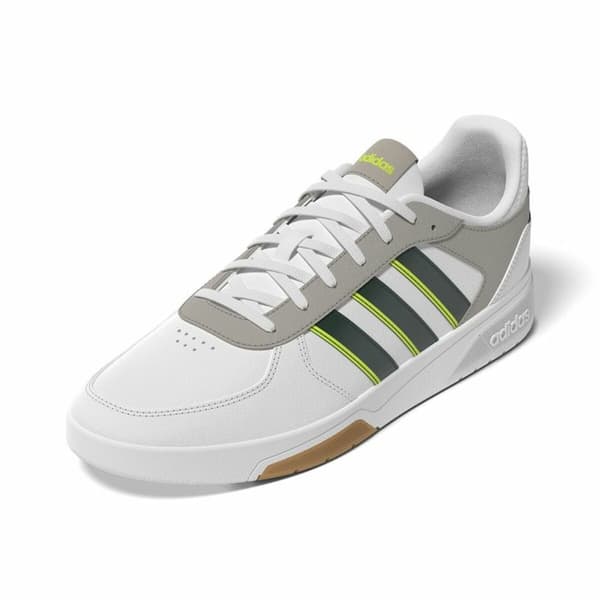 Gymnastikskor, Herr Adidas Courtbeat Vit - 42