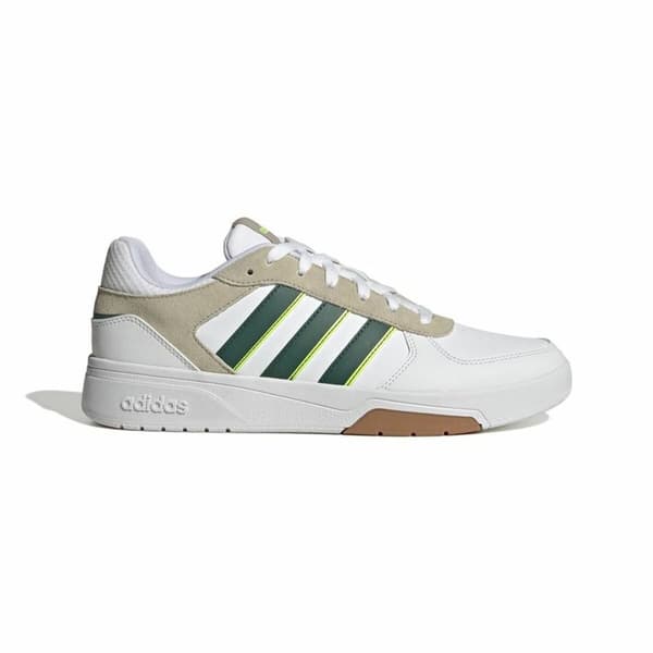 Gymnastikskor, Herr Adidas Courtbeat Vit - 42
