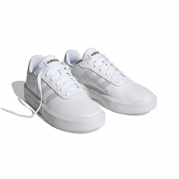 Naisten lenkkikengät Adidas Court Platform Valkoinen - 39 1/3