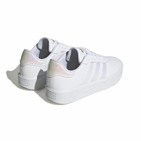 Naisten lenkkikengät Adidas Court Platform Valkoinen - 39 1/3