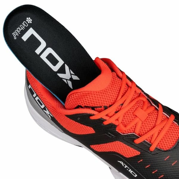 Herre sneakers Nox AT10 Pro Sort Rød - 41