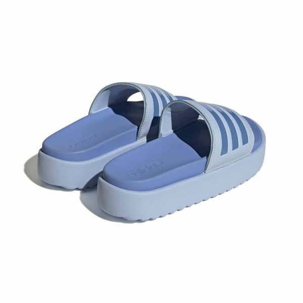 Sandaler til svømmebasseng Adidas Adilette Platform Blå - 40 2/3