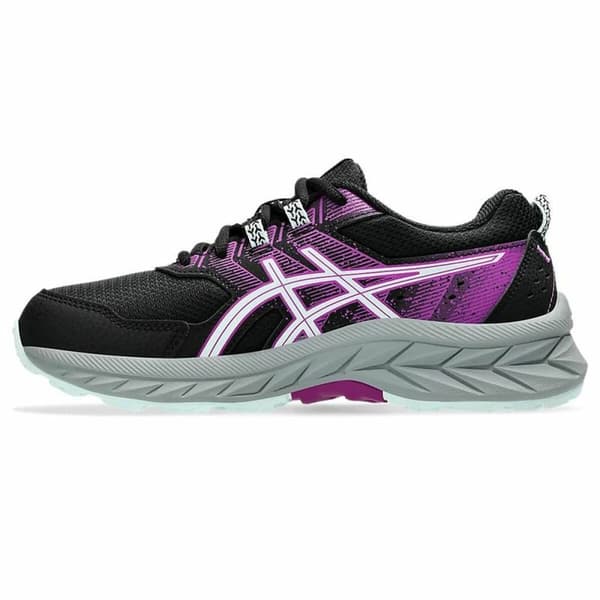 Sportssko for barn Asics Pre Venture 9 Gs Svart Rosa - 36
