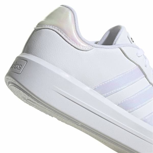 Sportsjoggesko for kvinner Adidas Court Platform Hvit - 40