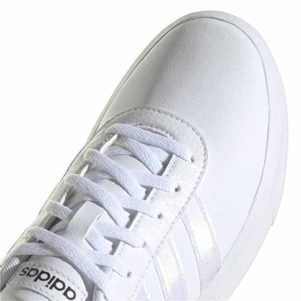 Sportsjoggesko for kvinner Adidas Court Platform Hvit - 40