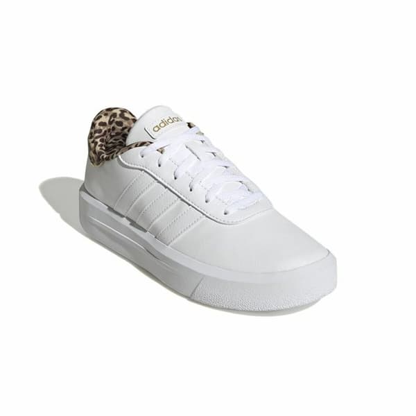 Sportsjoggesko for kvinner Adidas Court Platform Hvit - 40 2/3
