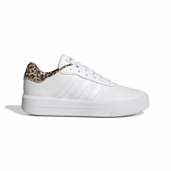 Sportsjoggesko for kvinner Adidas Court Platform Hvit - 40 2/3