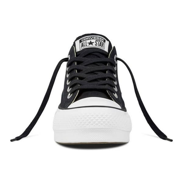Naisten rennot kävelykengät Converse All Star Lift Low Musta - 36