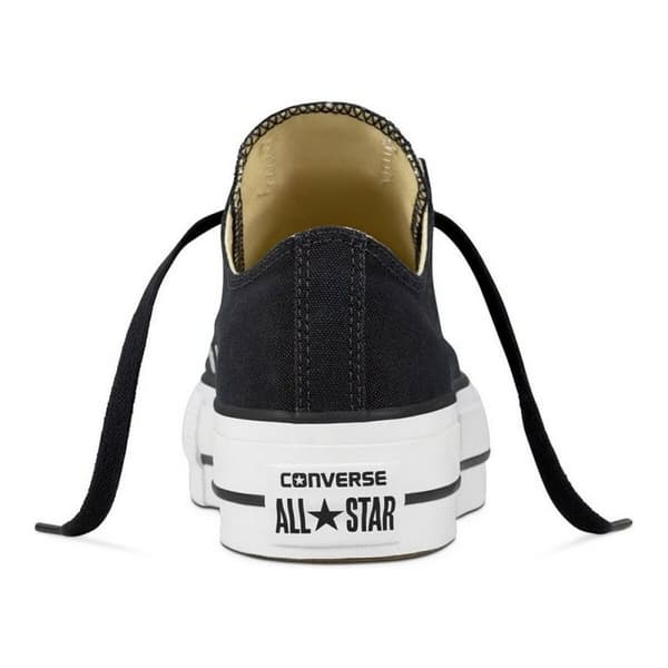 Naisten rennot kävelykengät Converse All Star Lift Low Musta - 36